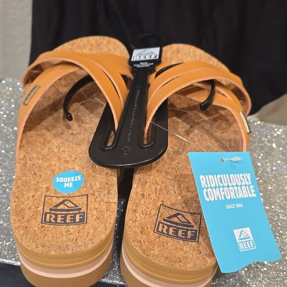 Reef Kaia Cross Sandals- Natural - Picture 8 of 8